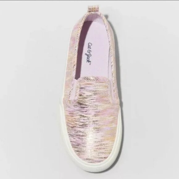 Girls' Sariah Slip-On Sneakers Multicolored - Cat & Jack™ 3 - Picture 3 of 4